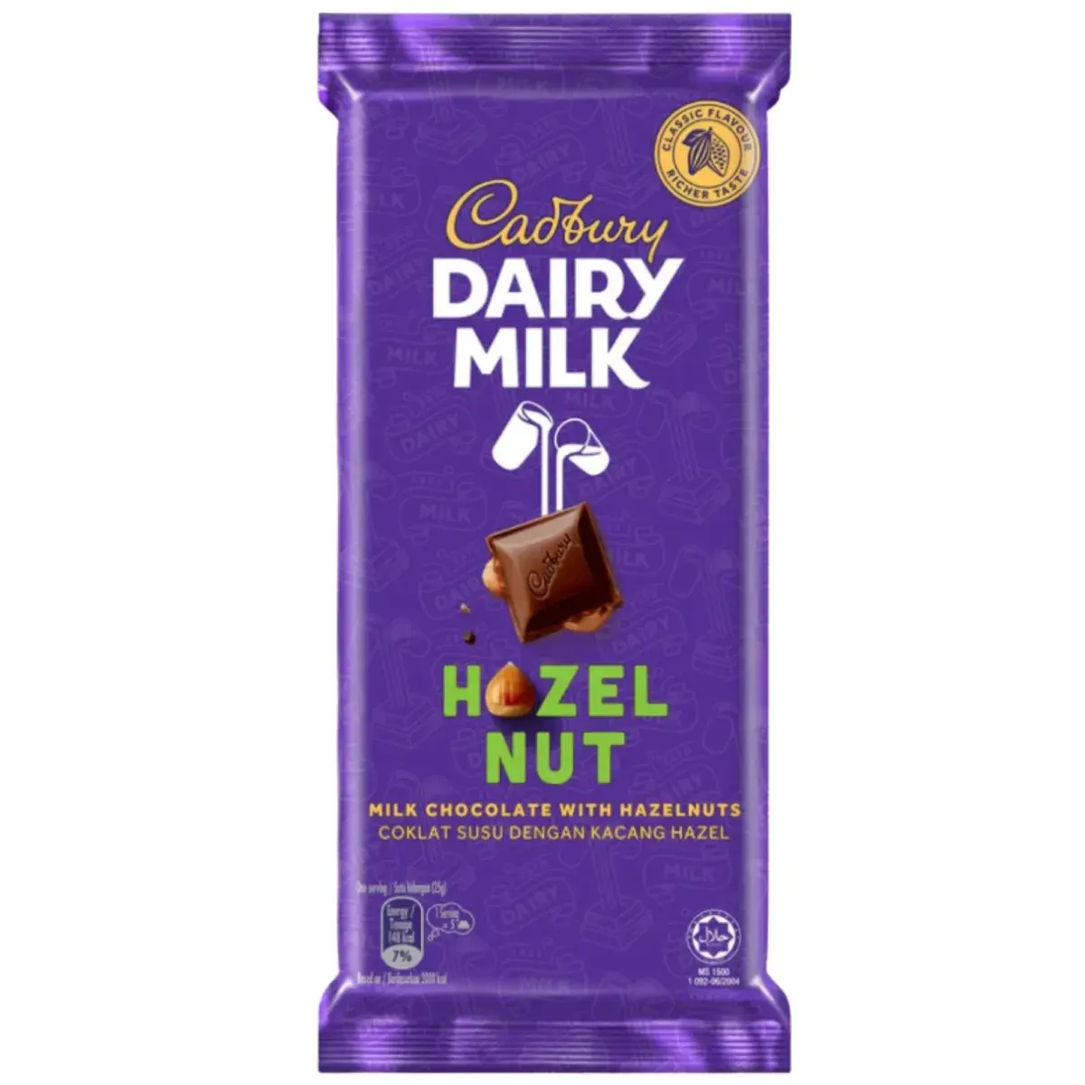 Cadbury Dairy Milk Hazelnut Chocolate Bar 130g (Imported)