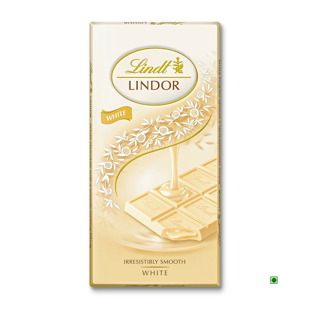 Lindt Swiss White Chocolate, 100 Gram