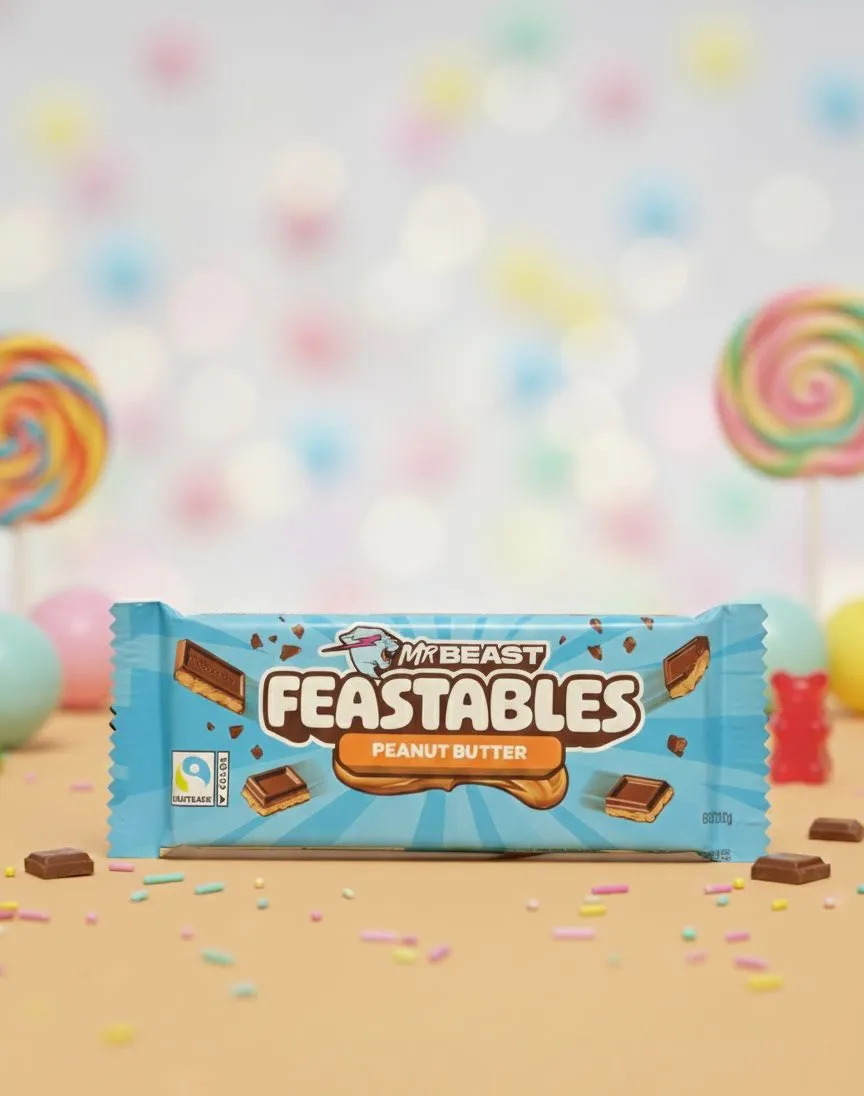 Mr.Beast Feastables Peanut Butter 60g
