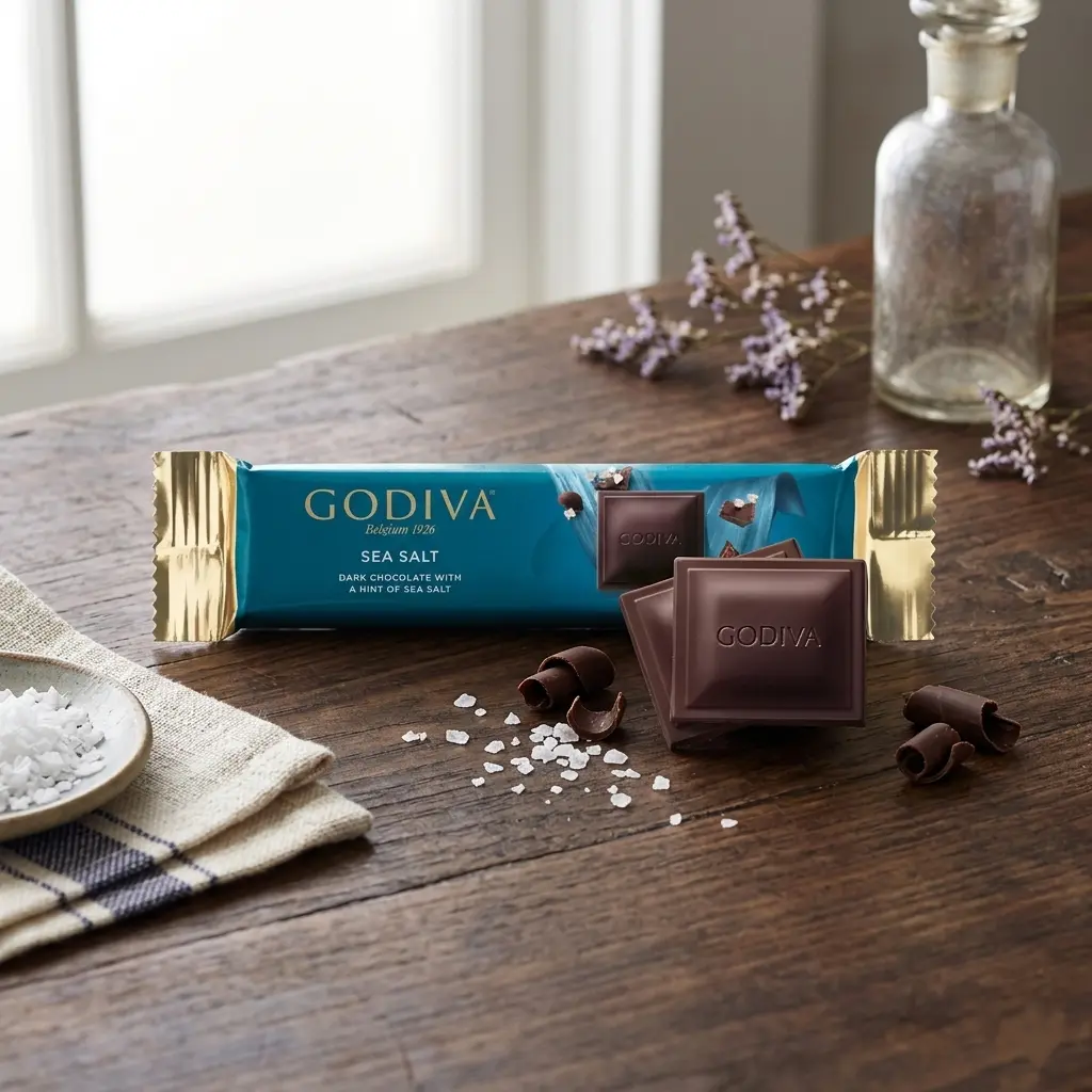 Godiva Dark Sea Salt Chocolate Bar 32g