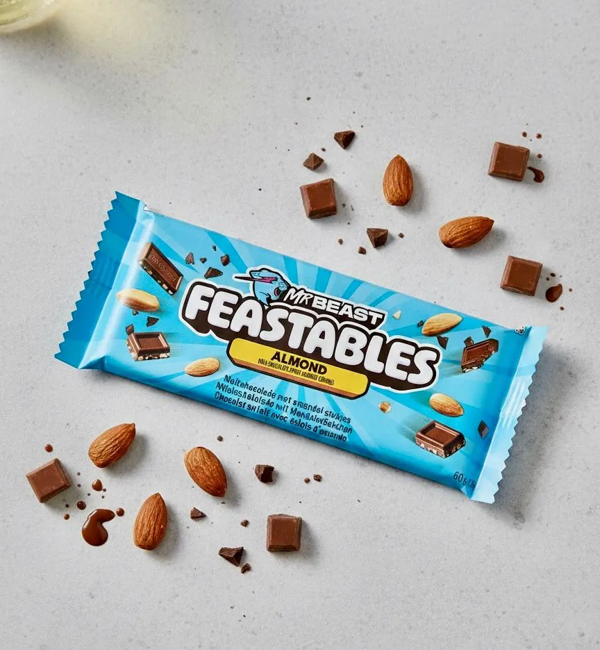 Mr Beast Feastable Almond Chocolate [60 g]