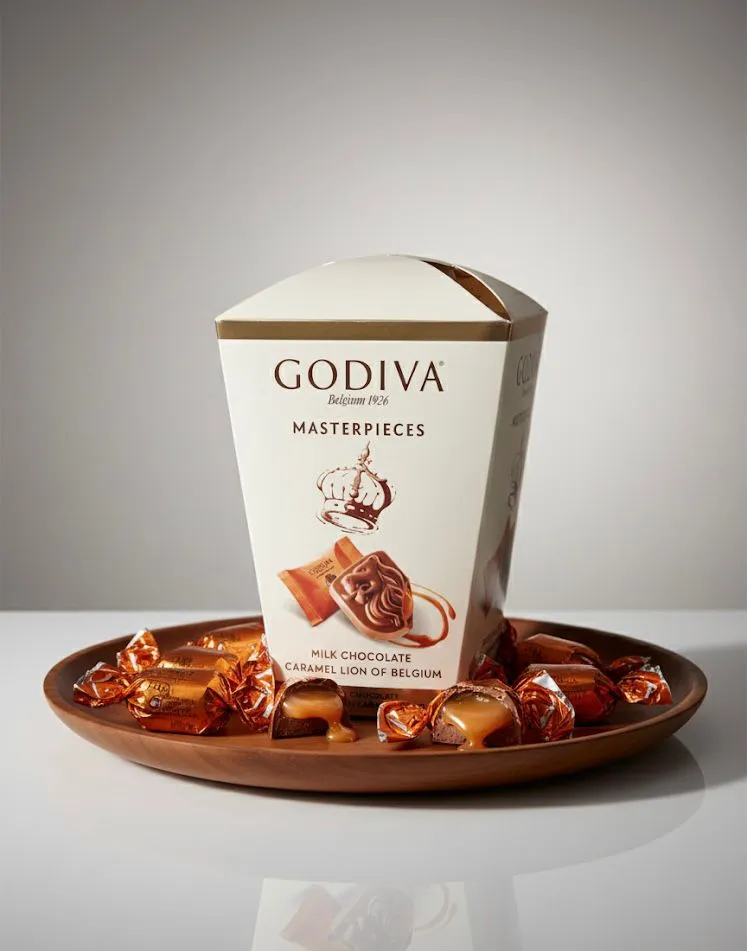 Godiva Masterpiece Caramel Lion of Belgium Milk [119 g]