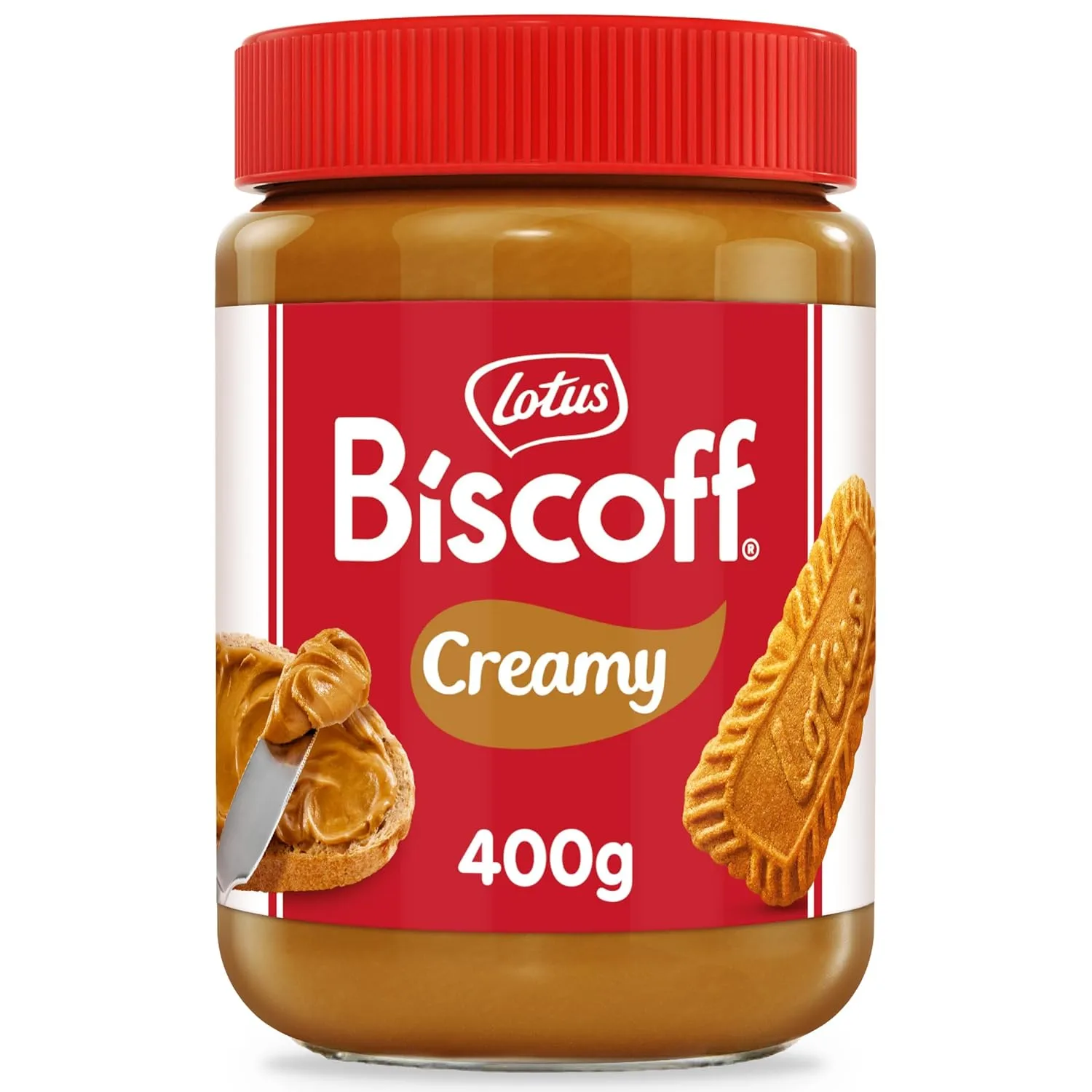 Buy Original Lotus Biscoff Creamy Cookie Spread 400g Online