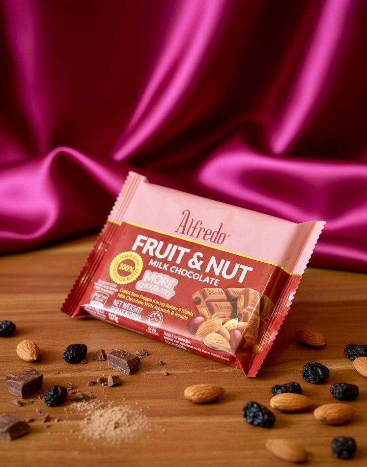 Alfredo Fruits & Nut Chocolate Classic and Velvety [100 g]