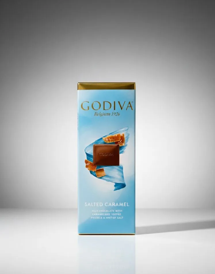 Godiva Milk Salted Caramel Bar [90 g] – Belgian Caramel Indulgence