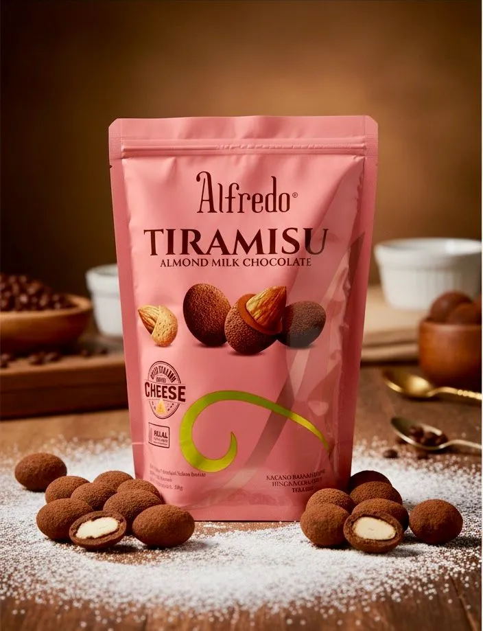 Alfredo Tiramisu White Chocolate [300 g] – Made in Malaysia