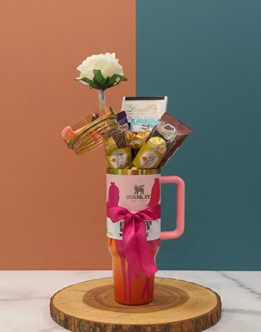 Barbie Stanley Tumbler Luxe Chocolate Hamper – (SI394)