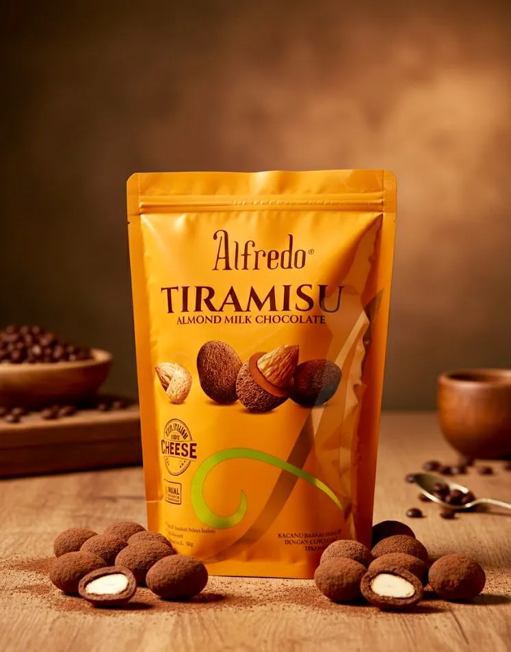 Alfredo Tiramisu Almond Milk [300 g] – Made in Malaysia